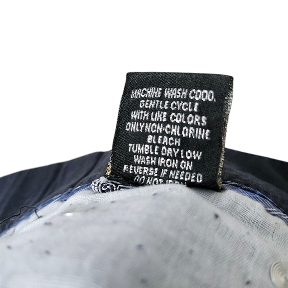 Men's Navy Blue Straight-Leg Pants - Great for Workwear! (Various Size - Picture 9 of 10